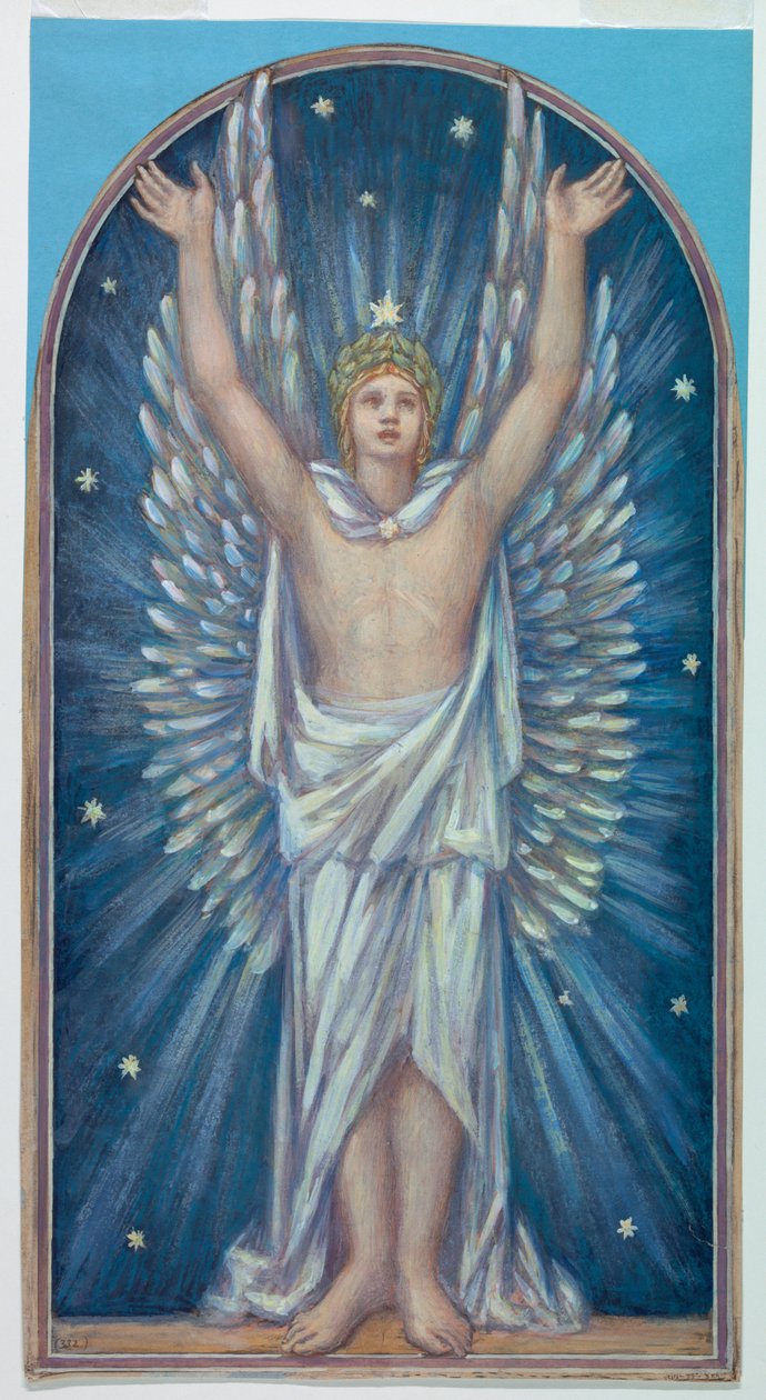 Studie für Figur von Francis Augustus Lathrop