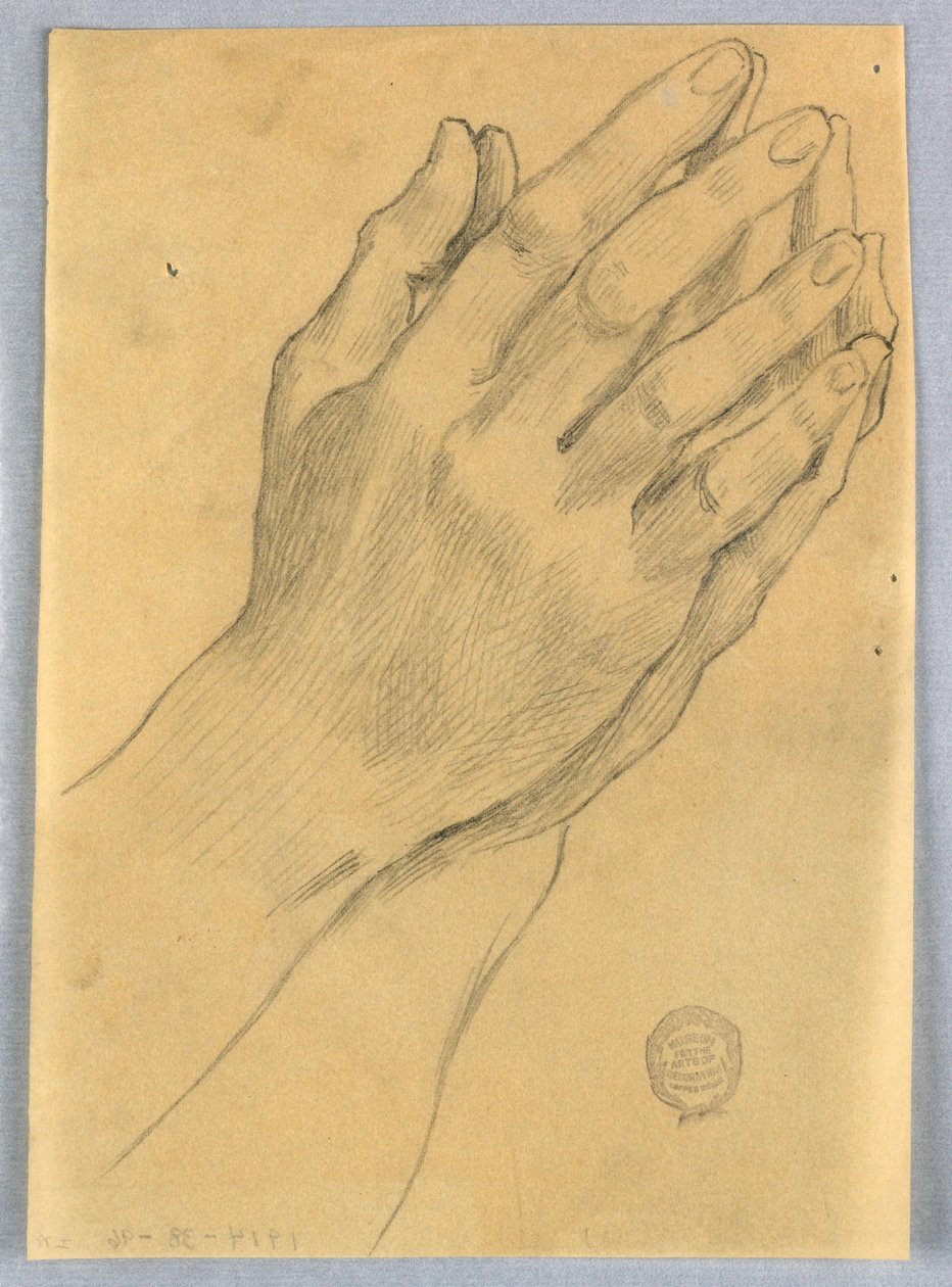 Studie von Händen von Francis Augustus Lathrop