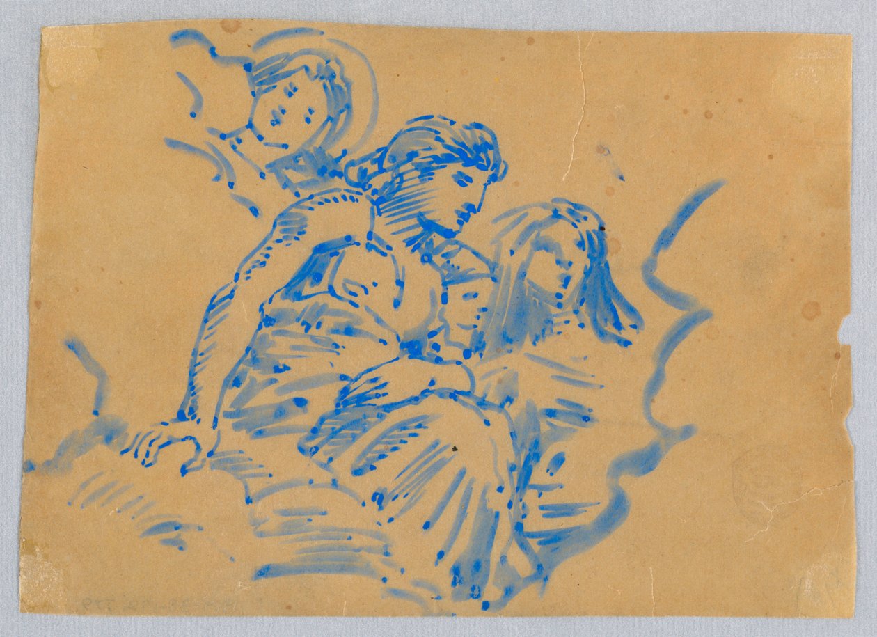 Studie himmlischer Figuren von Francis Augustus Lathrop