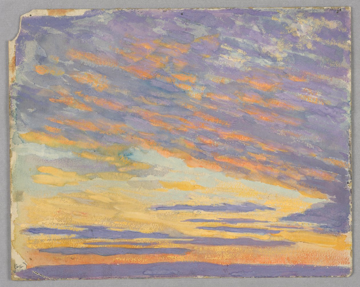 Studie von Wolken, Rom, Italien von Francis Augustus Lathrop