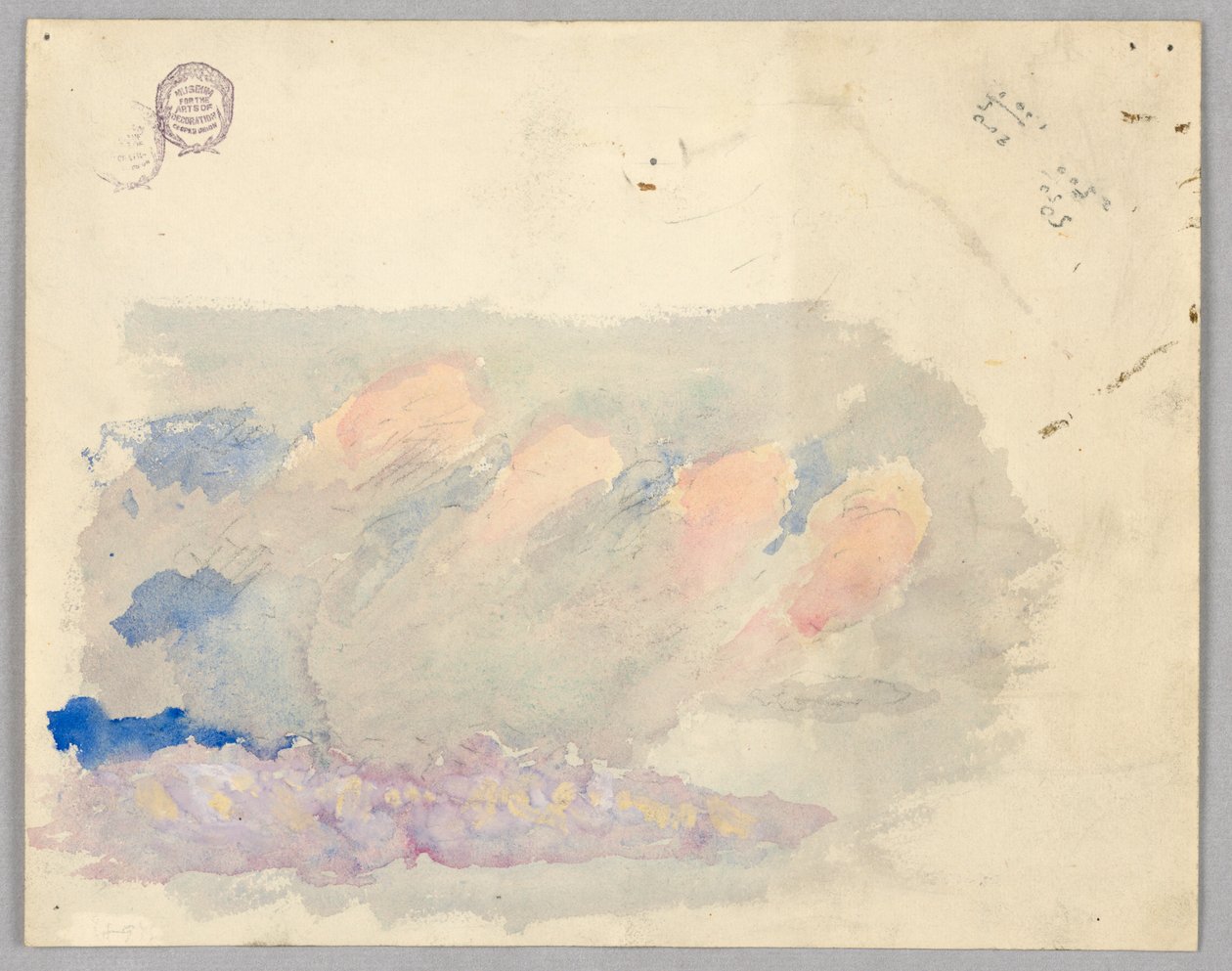 Studie von Wolken, Rom, Italien von Francis Augustus Lathrop