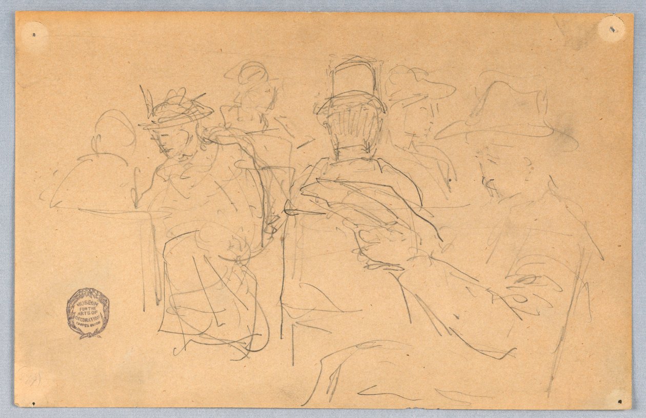 Zugpassagiere von Francis Augustus Lathrop