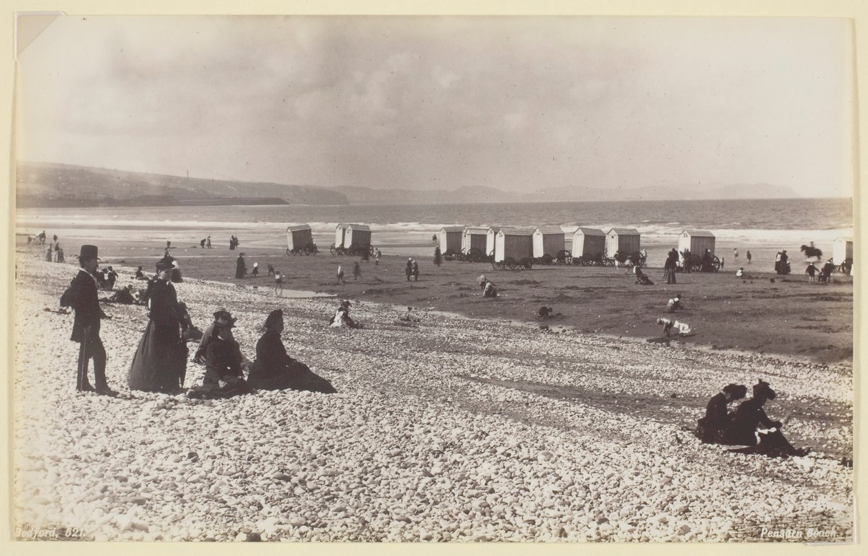 Strand von Pensarn von Francis Bedford