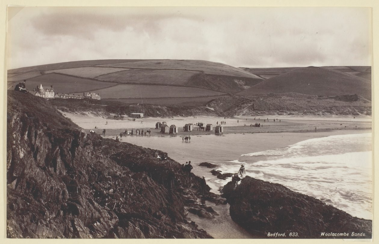 Woolacombe Sands, 1860-94 von Francis Bedford