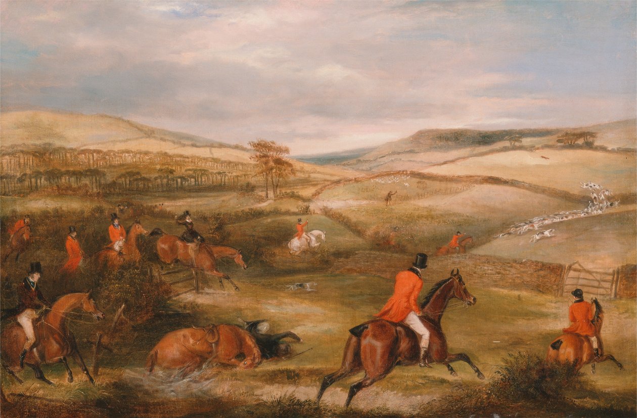 Die Berkeley-Jagd, 1842: Die Jagd von Francis Calcraft Turner