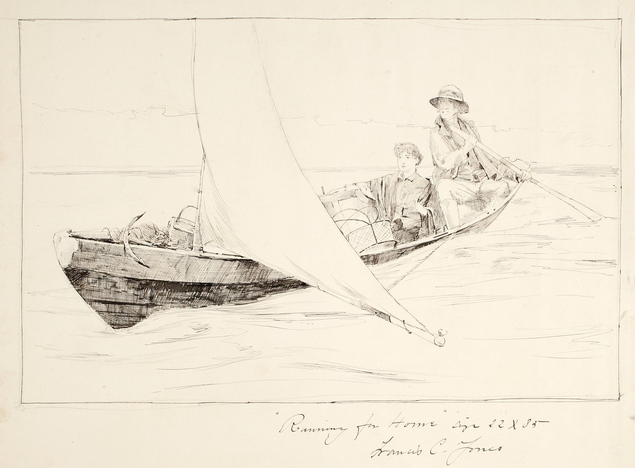 Heimwärts rennen von Francis Coates Jones