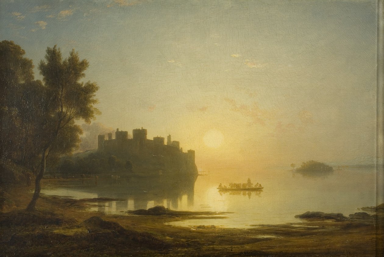 Conway Castle von Francis Danby