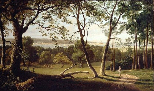 Das Powderham-Anwesen, Devon von Francis Danby