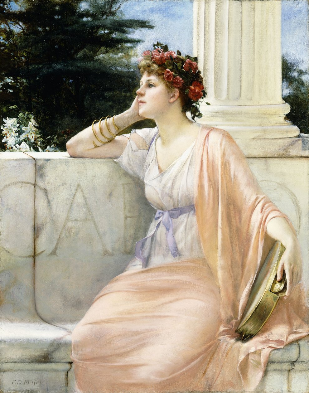 Nach dem Fest, 1888 von Francis Davis Millet