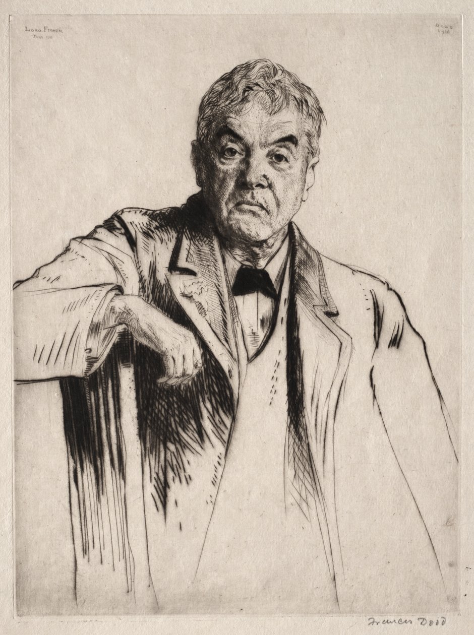 Lord Fisher von Francis Dodd