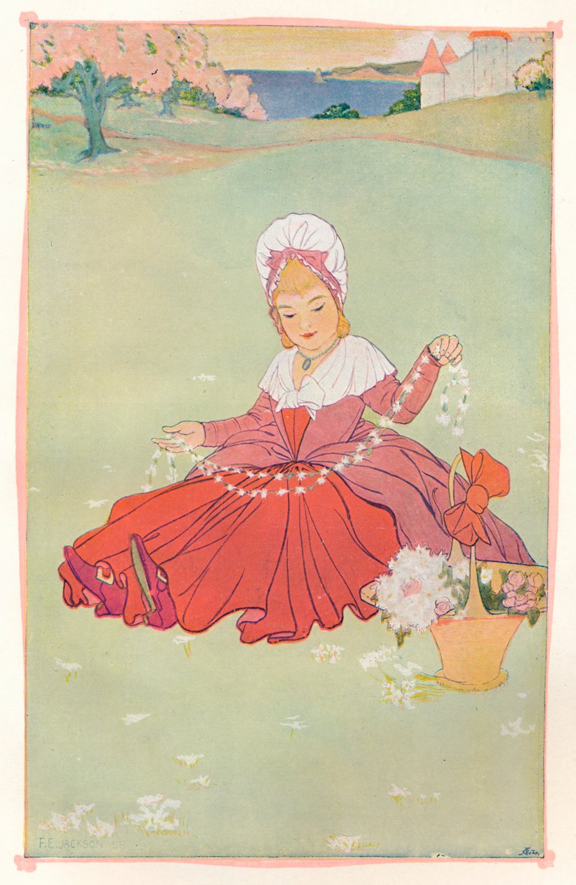 Die Gänseblümchenkette, ca. 1898 von Francis Ernest Jackson