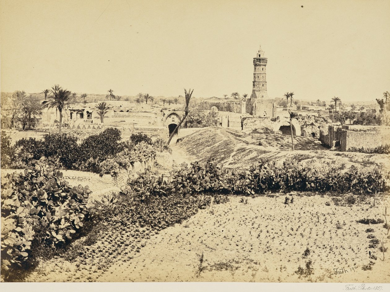 Francis Frith, Gaza (Die Altstadt) von Francis Frith