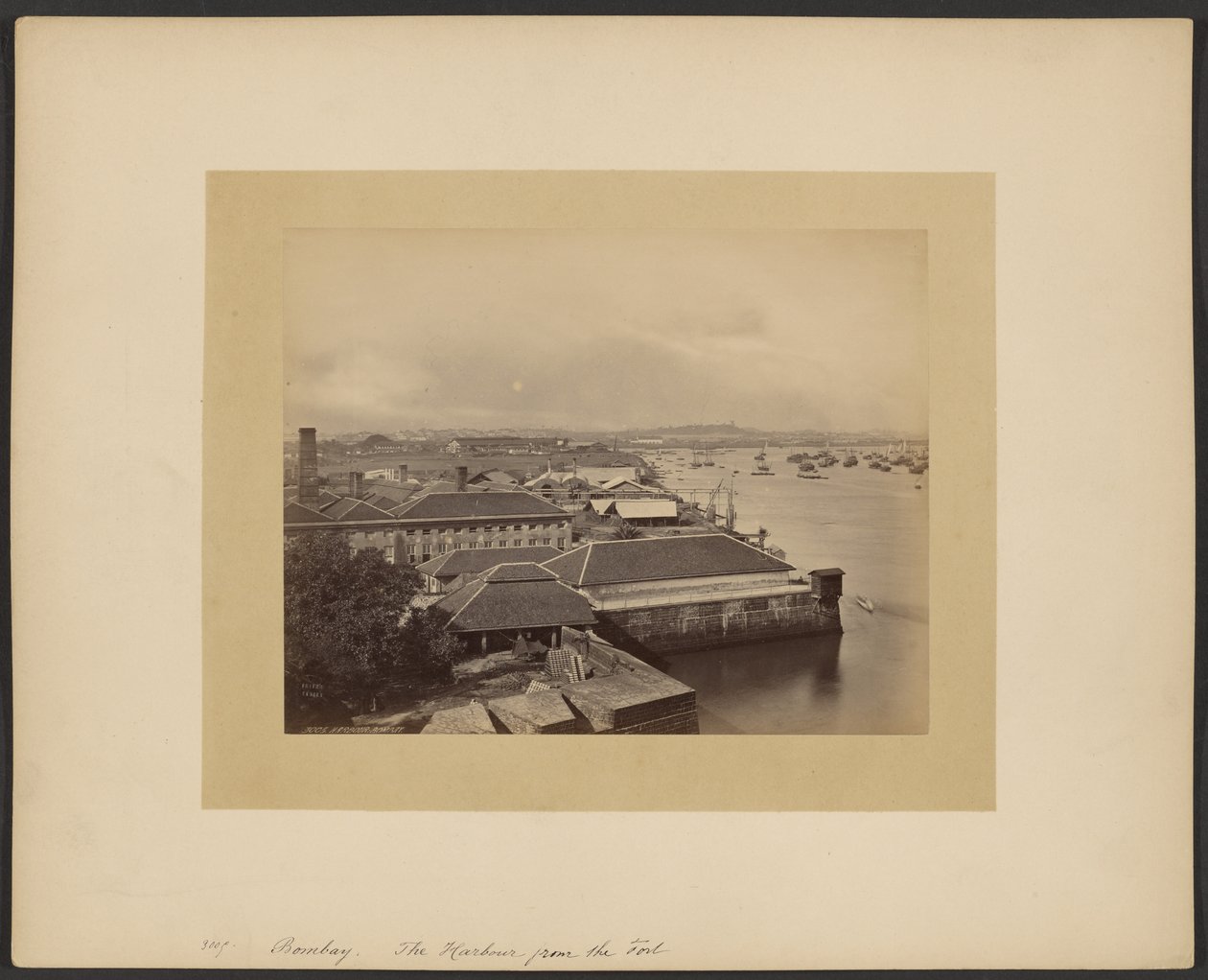 Hafen, Bombay von Francis Frith