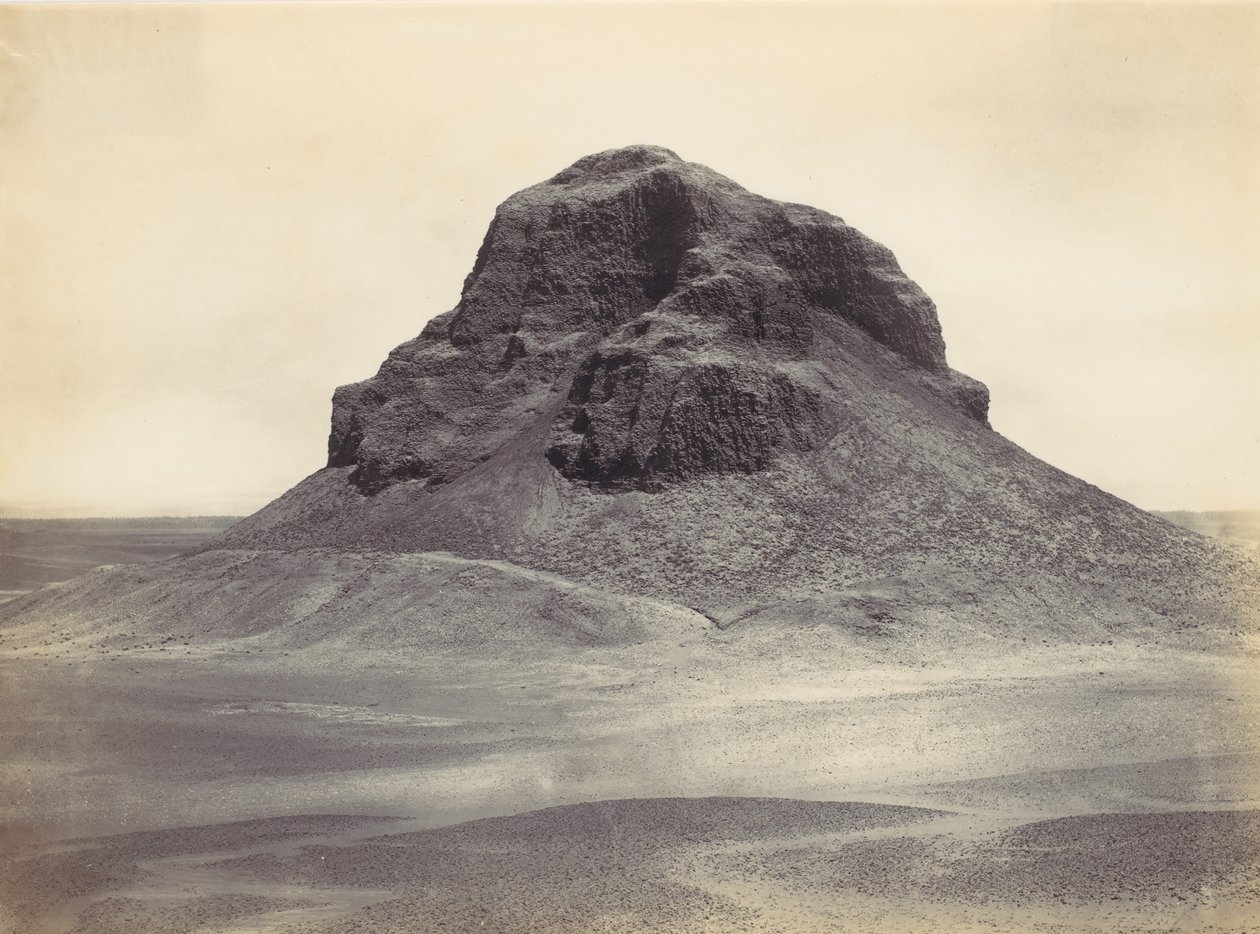 Pyramide von Dahschur, ca. 1857 von Francis Frith