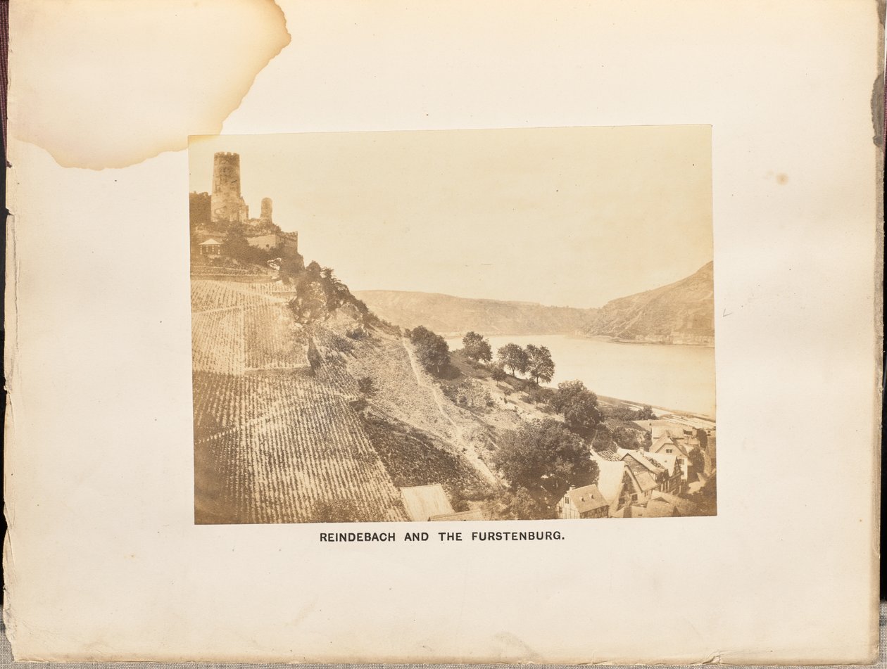 Reindebach und die Fürstenburg von Francis Frith