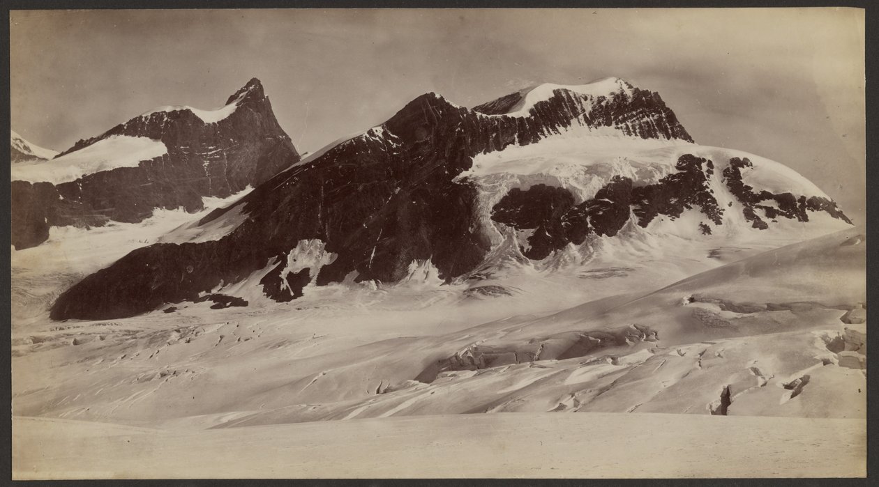 Blick vom Weisshorn von Francis Frith
