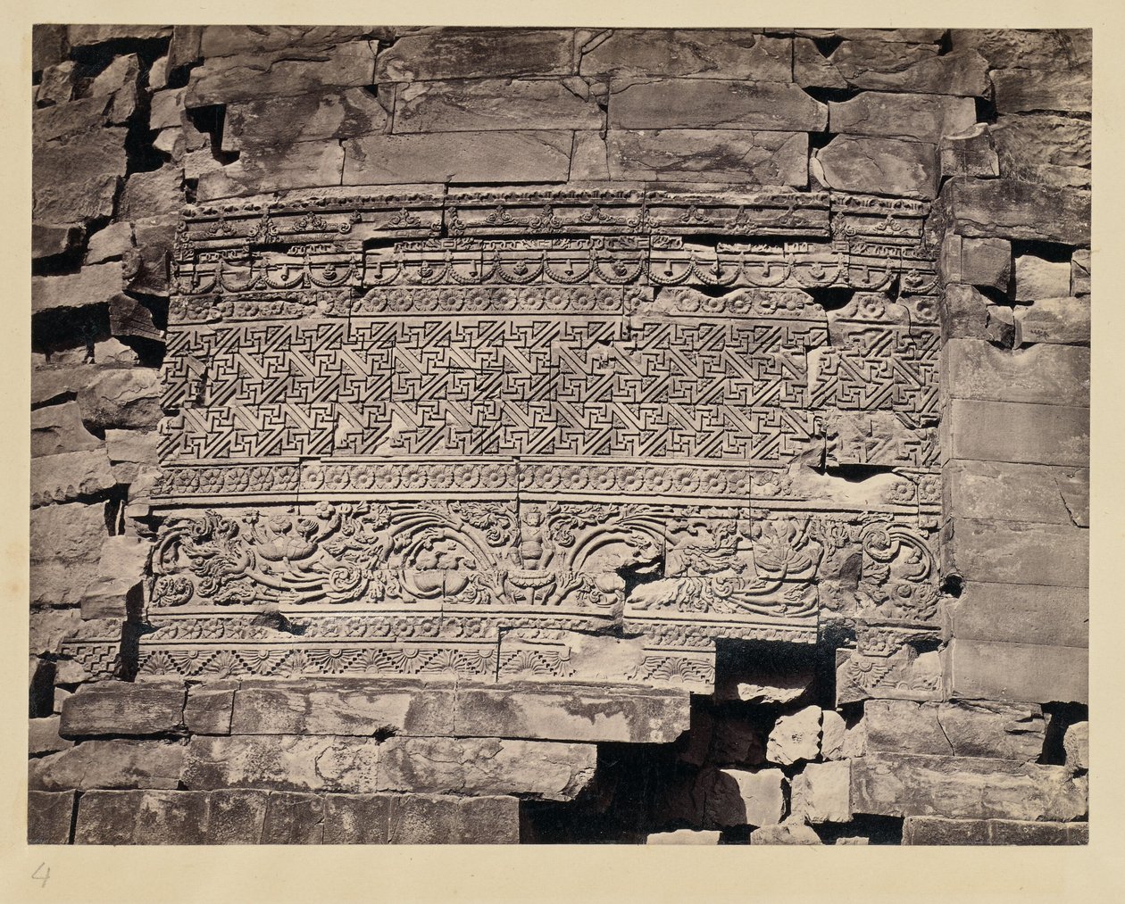 Dhamek-Stupa, Sarnath von Francis Frith and Co.