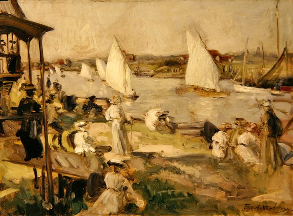 Eine Regatta von Francis Henry Newbery