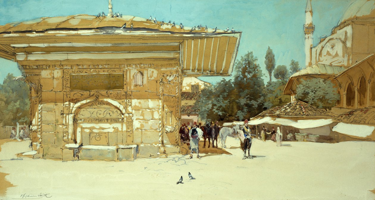 Schöner Brunnen, Scutari von Francis Hopkinson Smith