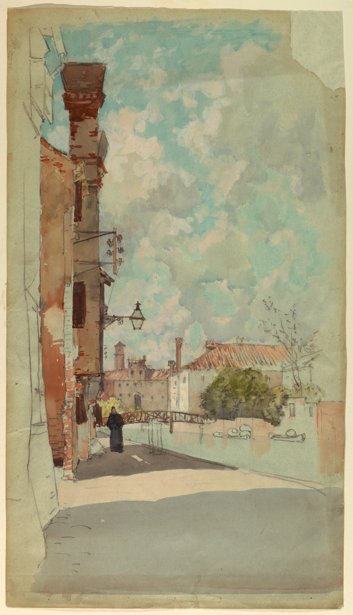 Kanal, Venedig, Italien von Francis Hopkinson Smith