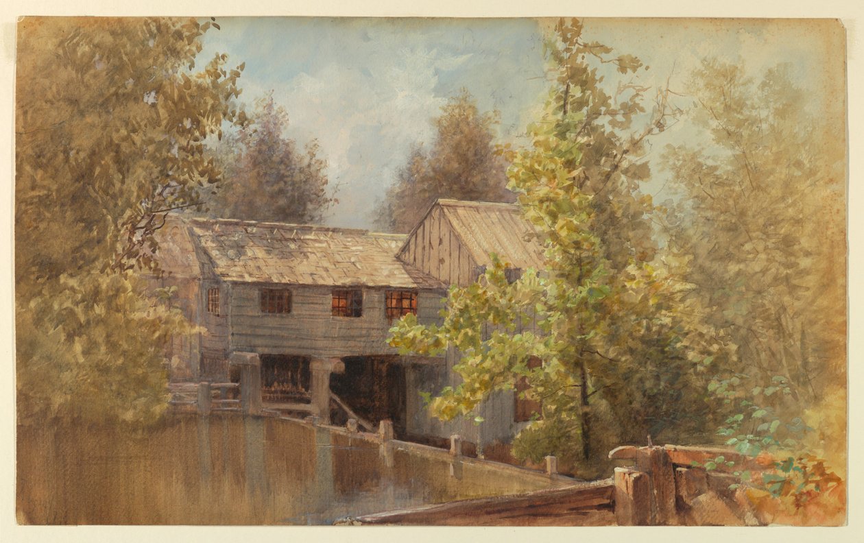 Alte Getreidemühle von Francis Hopkinson Smith