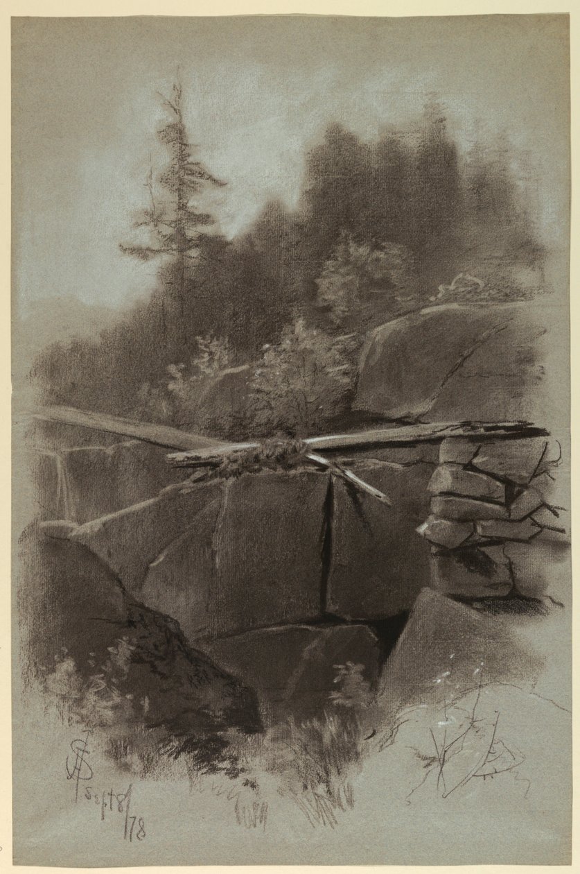 Felsklippe von Francis Hopkinson Smith