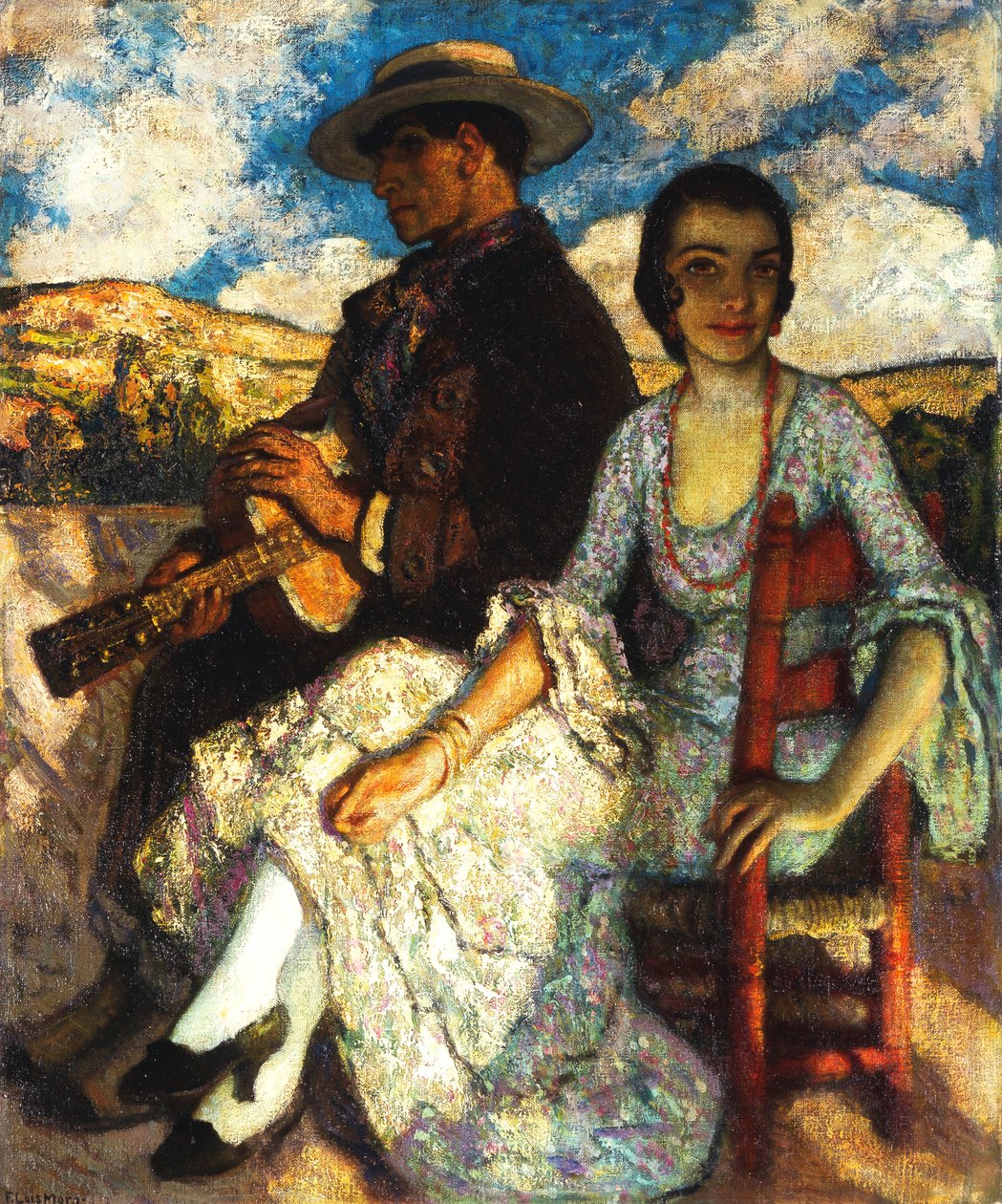 Juan und Juanita von Francis Luis Mora