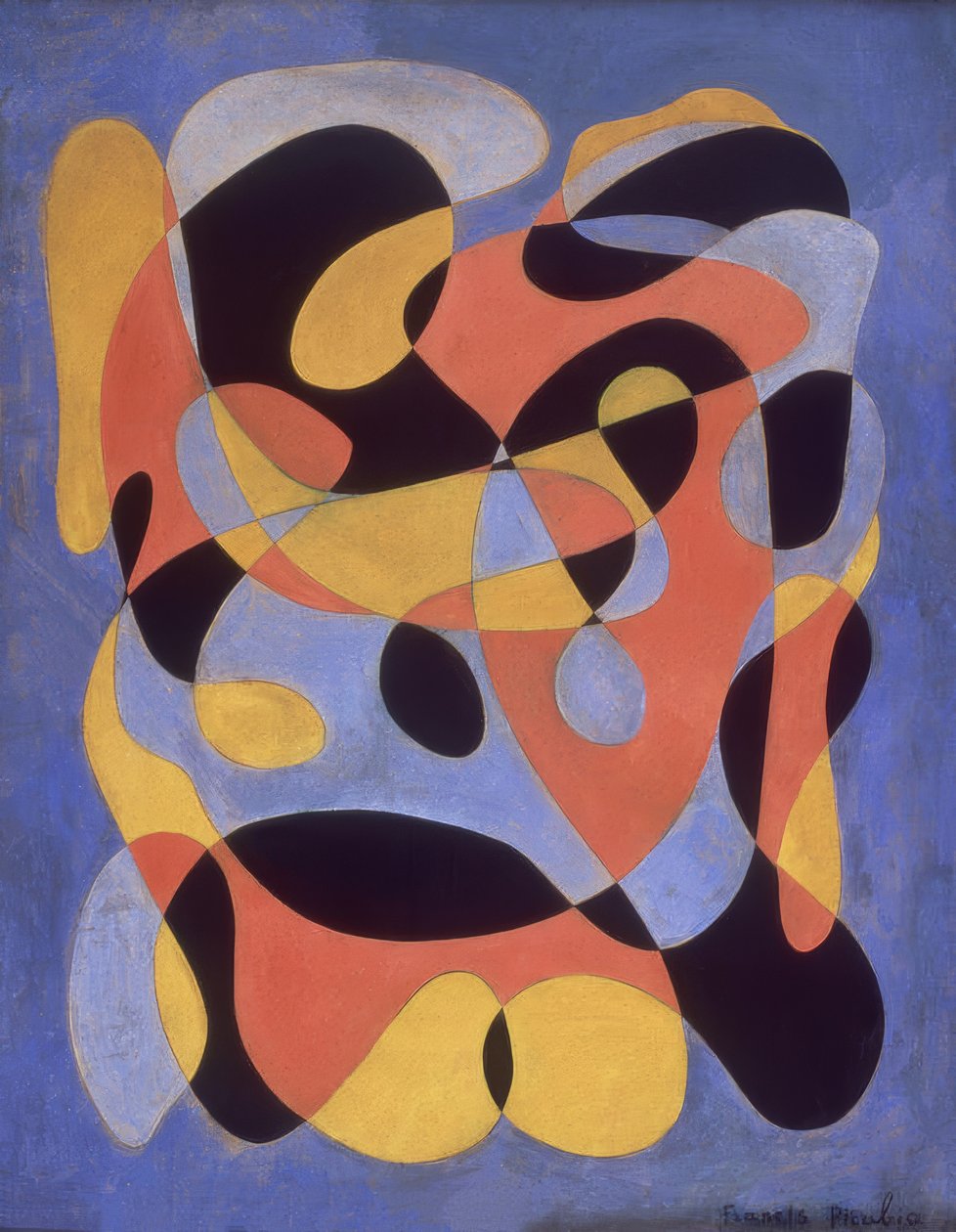 Abstrakte Komposition von Francis Picabia