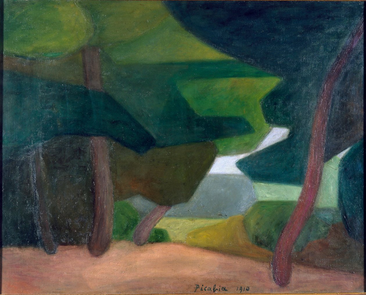 Landschaft Cassis von Francis Picabia