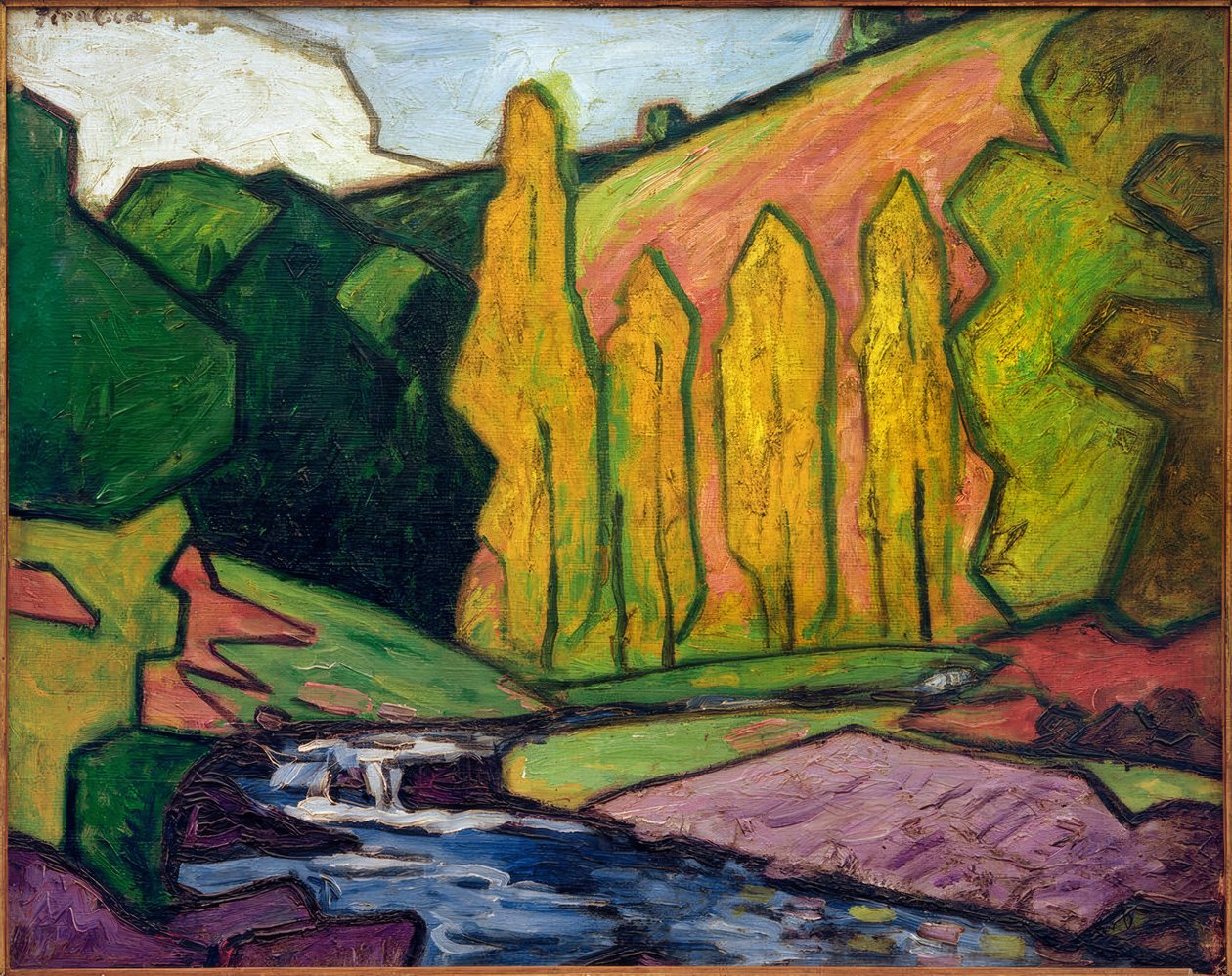 Die Ufer der Creuse von Francis Picabia