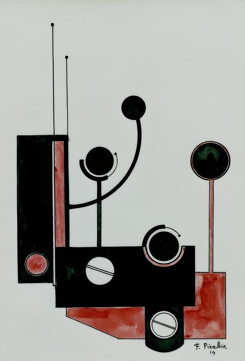 Mechanische Komposition II von Francis Picabia