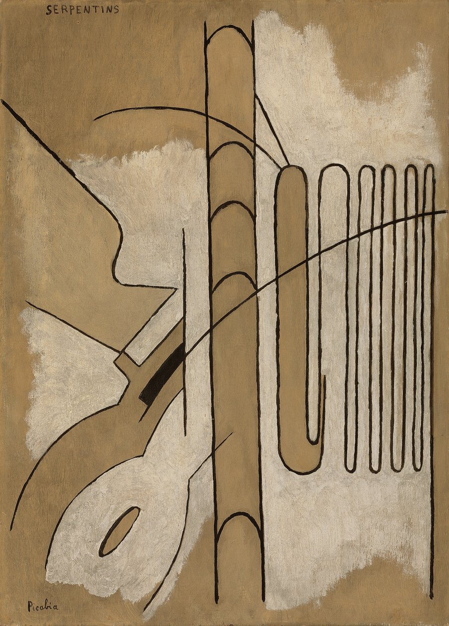 Serpentins, ca. 1922 von Francis Picabia