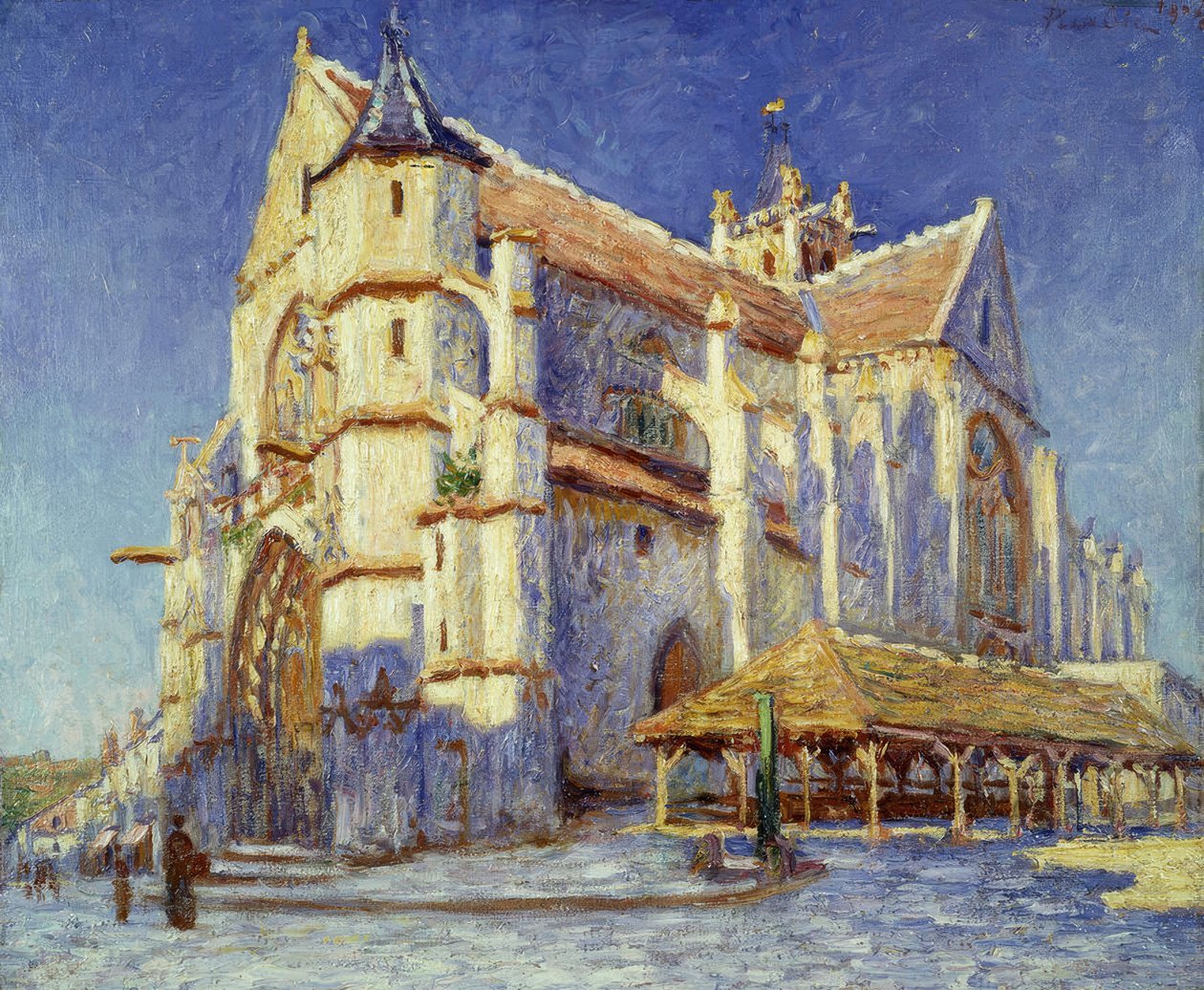 Die Kirche in Moret von Francis Picabia