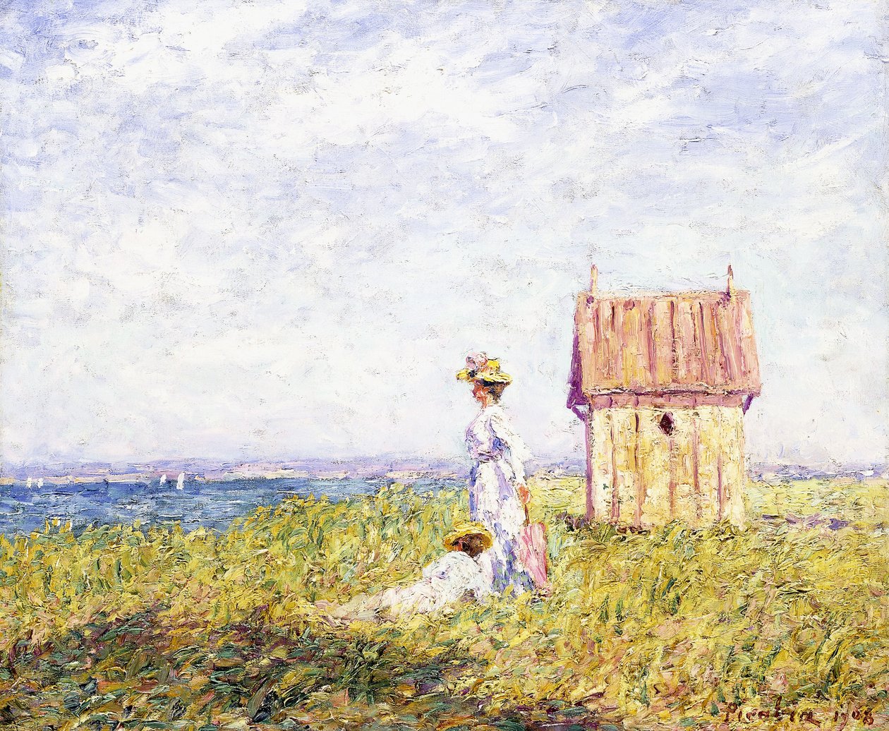 Zwei Frauen am Meer von Francis Picabia
