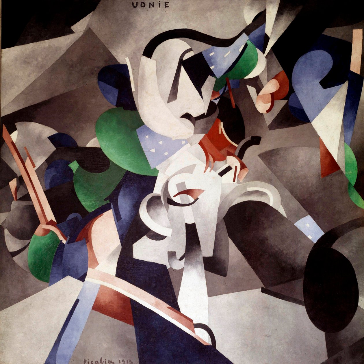 Udnie (oder Tanz) von Francis Picabia
