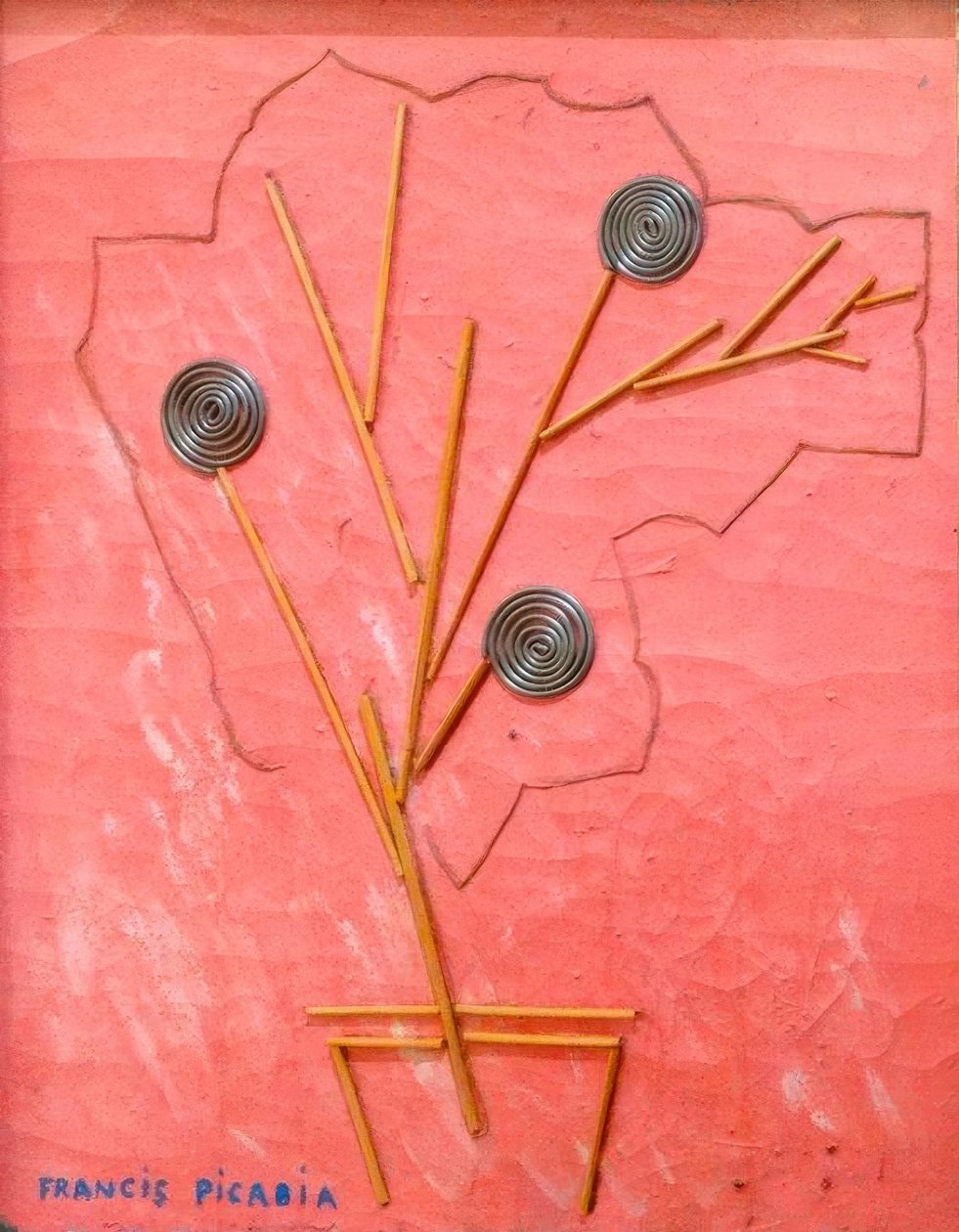 Blumenvase von Francis Picabia