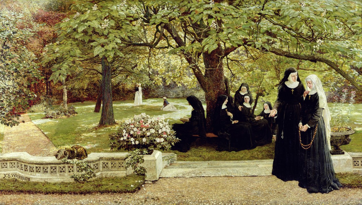 Der Klostergarten von Francis S. Walker