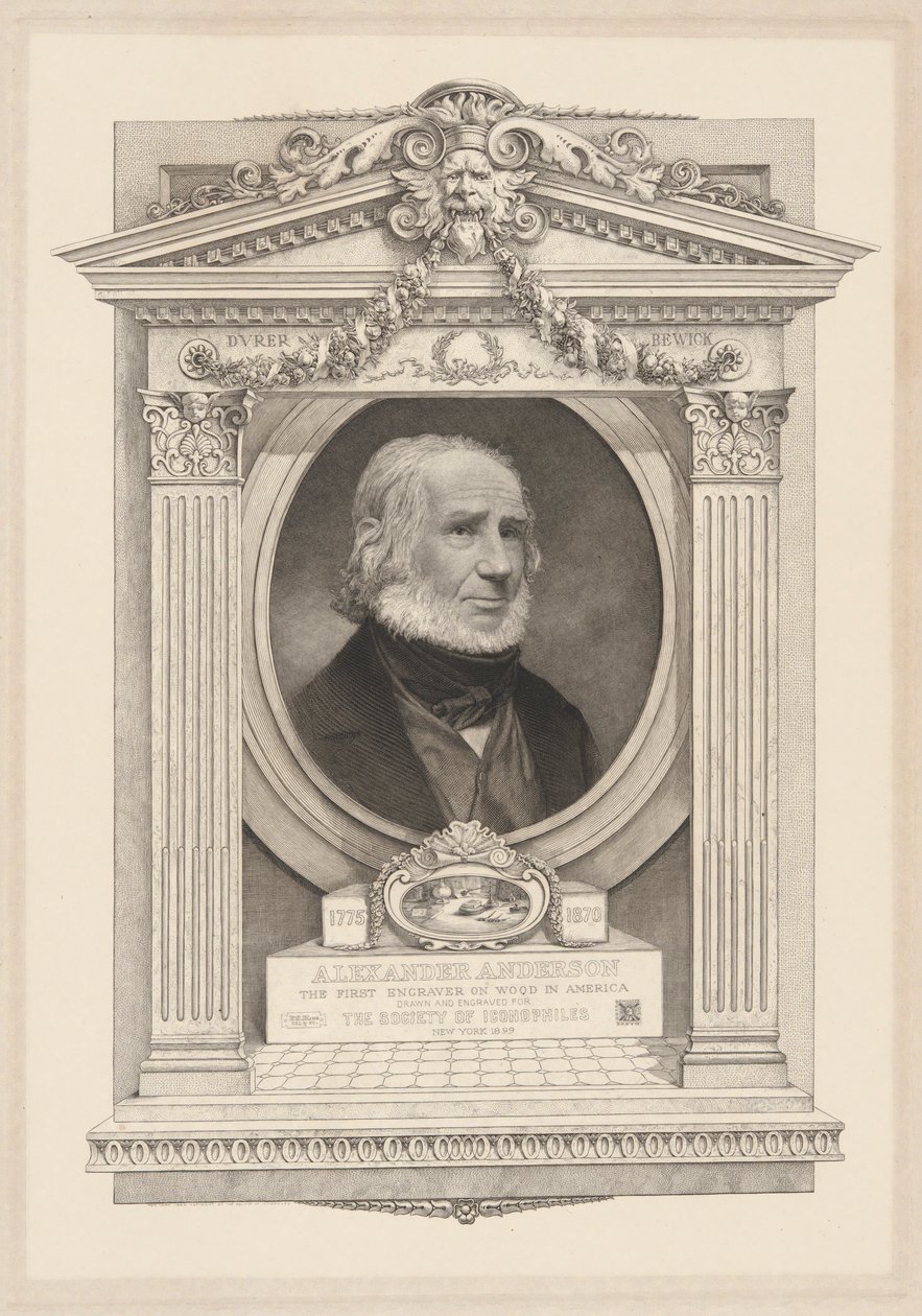 Porträt von Alexander Anderson von Francis Scott King