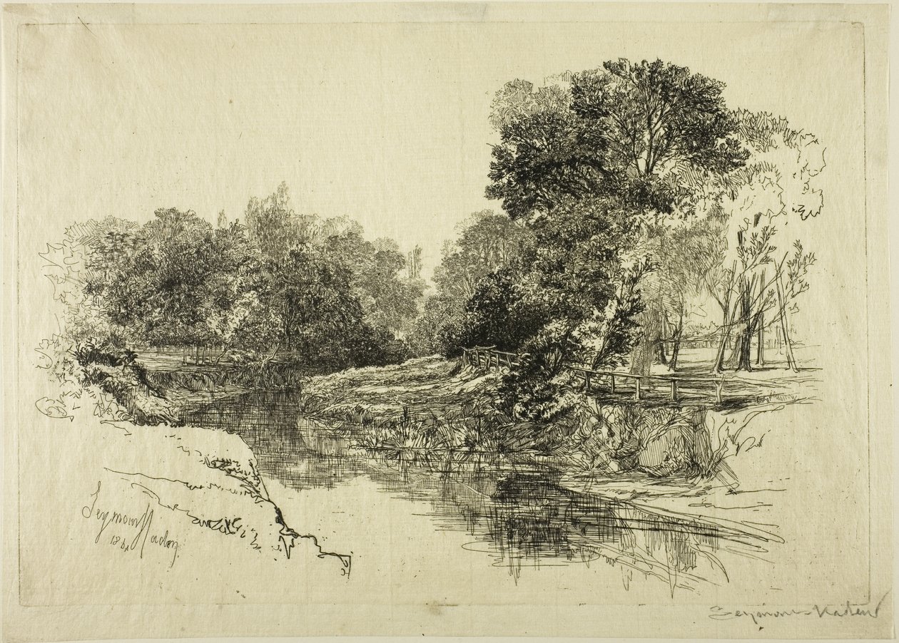 Ein Fluss in Irland von Francis Seymour Haden