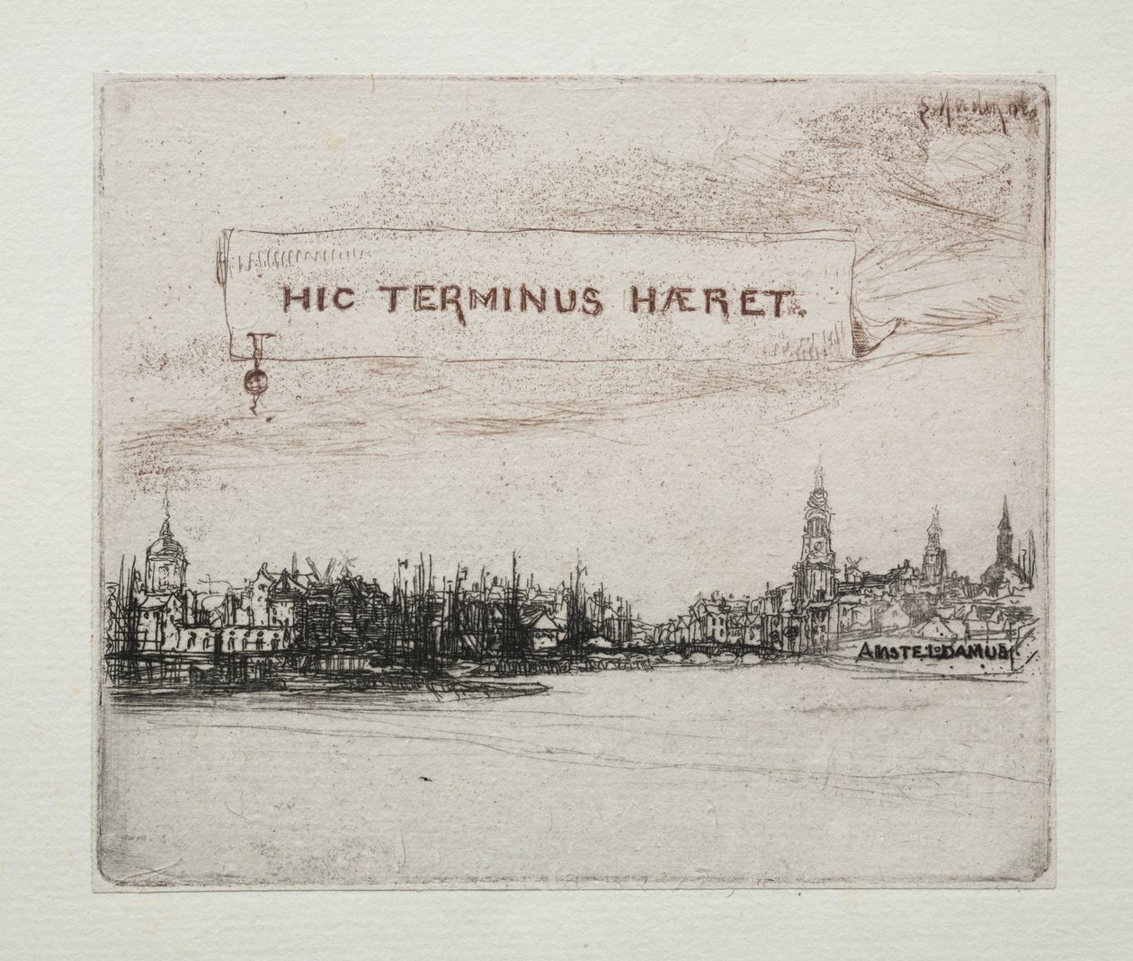 Amstelodamum von Francis Seymour Haden
