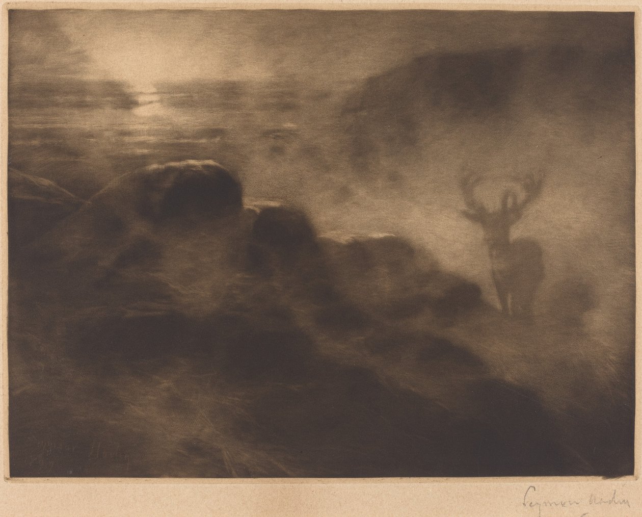 Ein Frühaufsteher von Francis Seymour Haden
