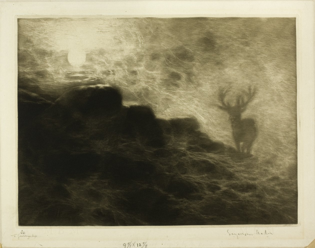Ein Frühaufsteher von Francis Seymour Haden
