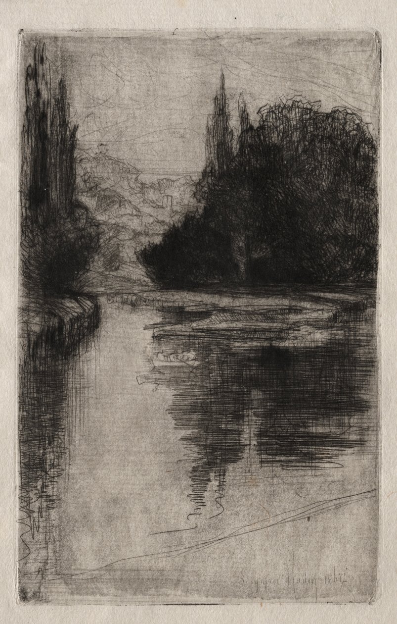Abend von Francis Seymour Haden