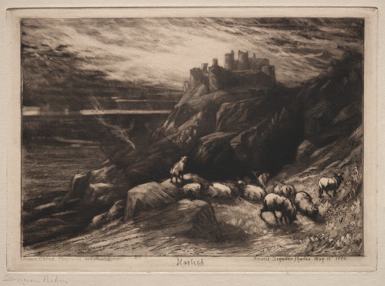 Harlech von Francis Seymour Haden