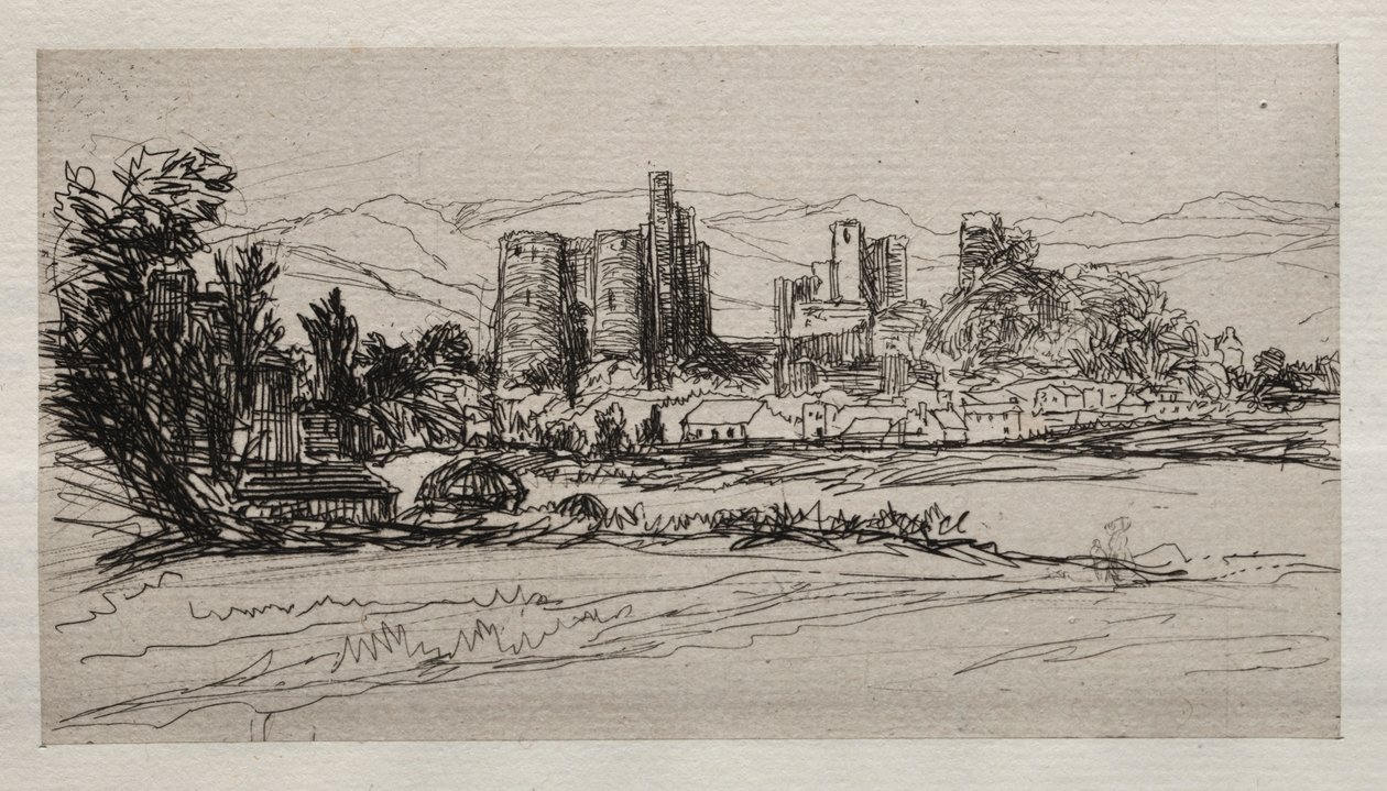 Kidwelly Castle von Francis Seymour Haden