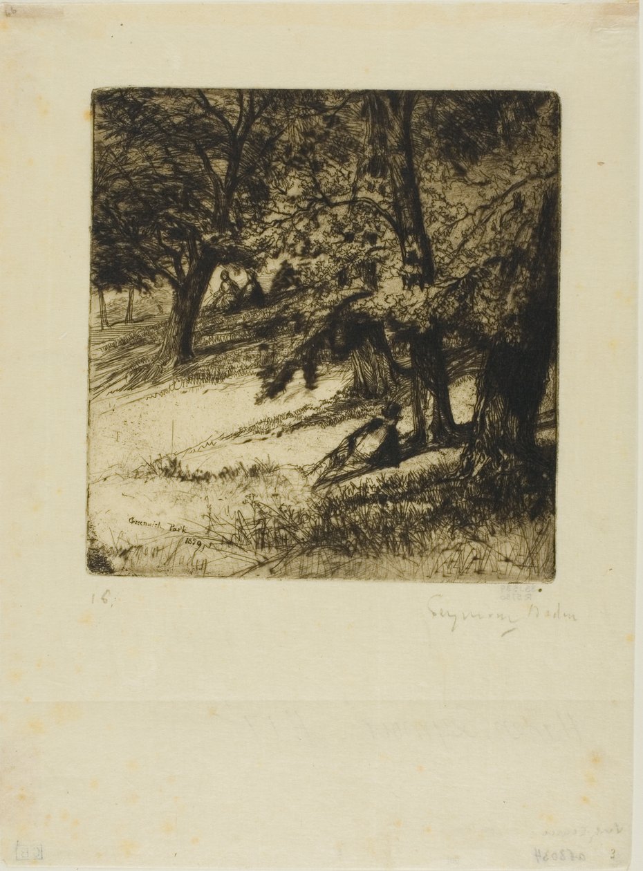 Unter dem Schutz... von Francis Seymour Haden