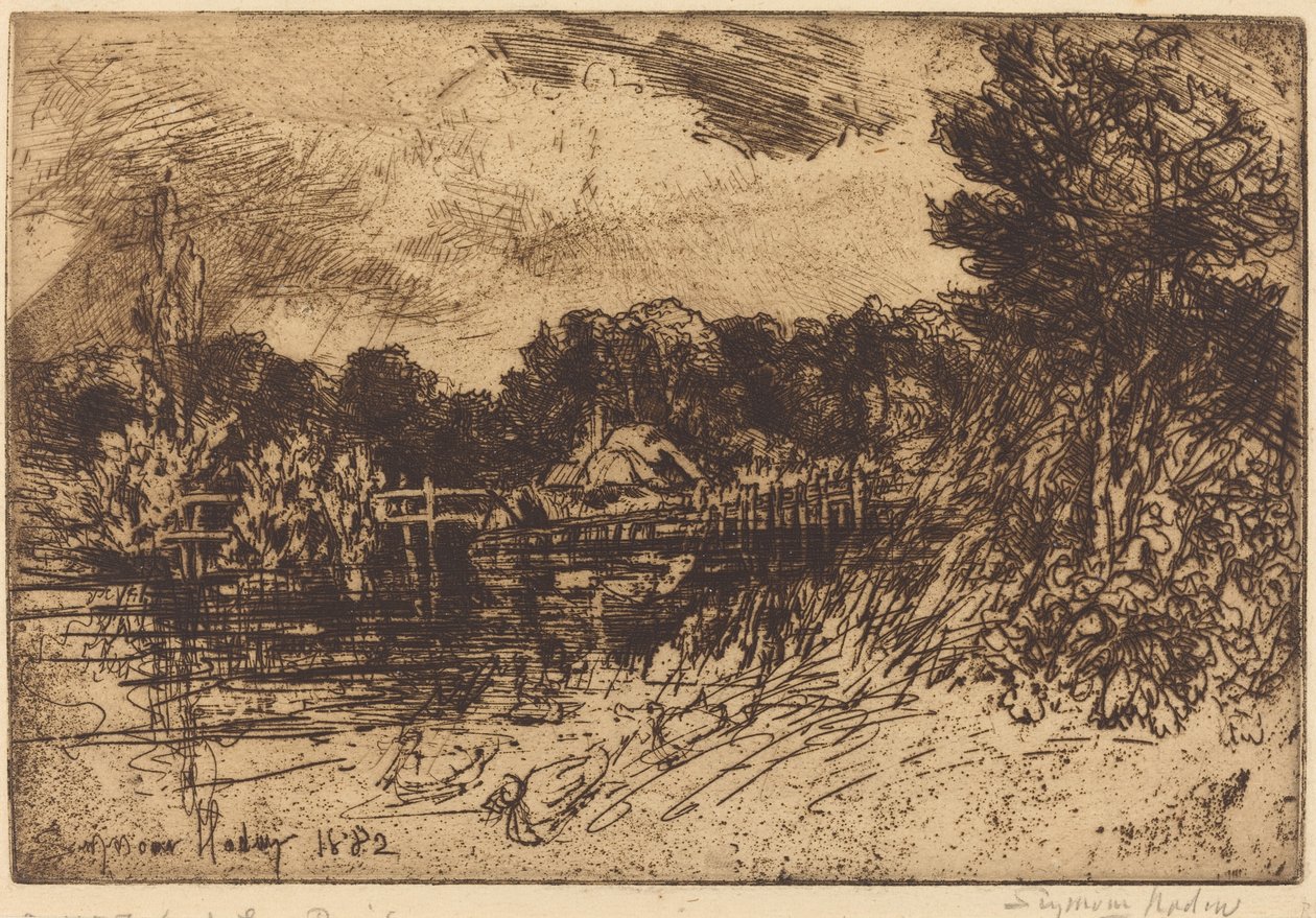 Die Prüfung in Longparish von Francis Seymour Haden