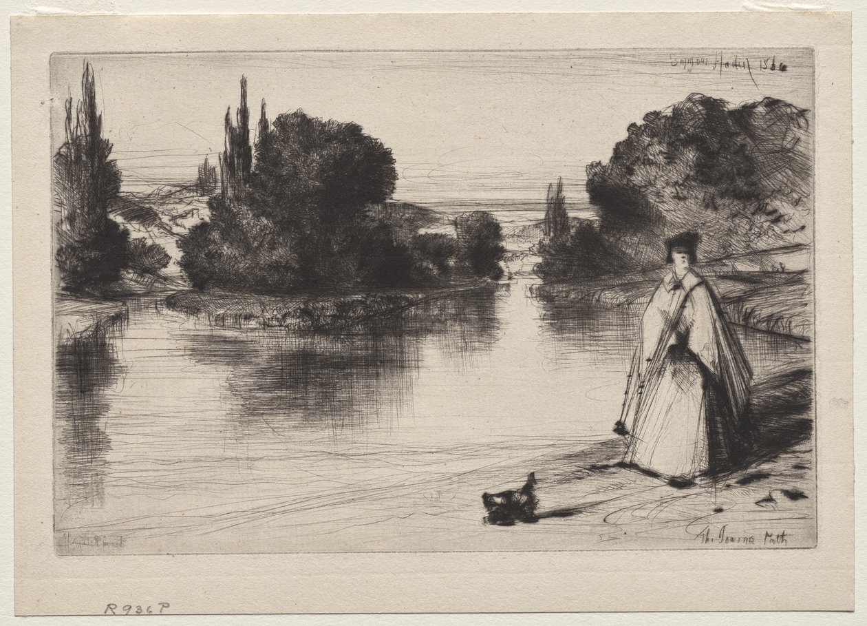 Der Treidelpfad von Francis Seymour Haden