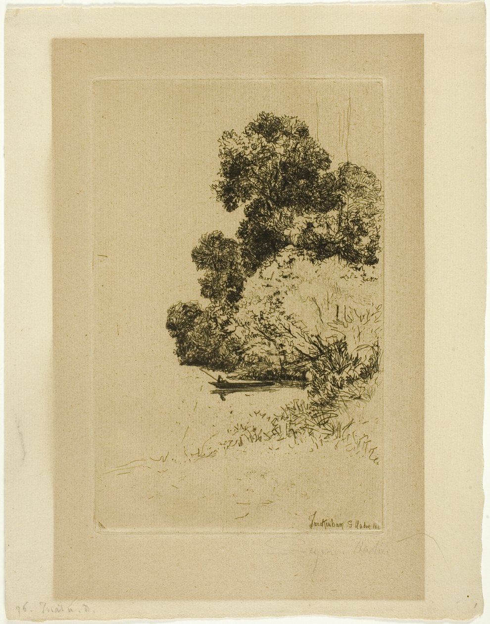 Twickenham Büsche von Francis Seymour Haden