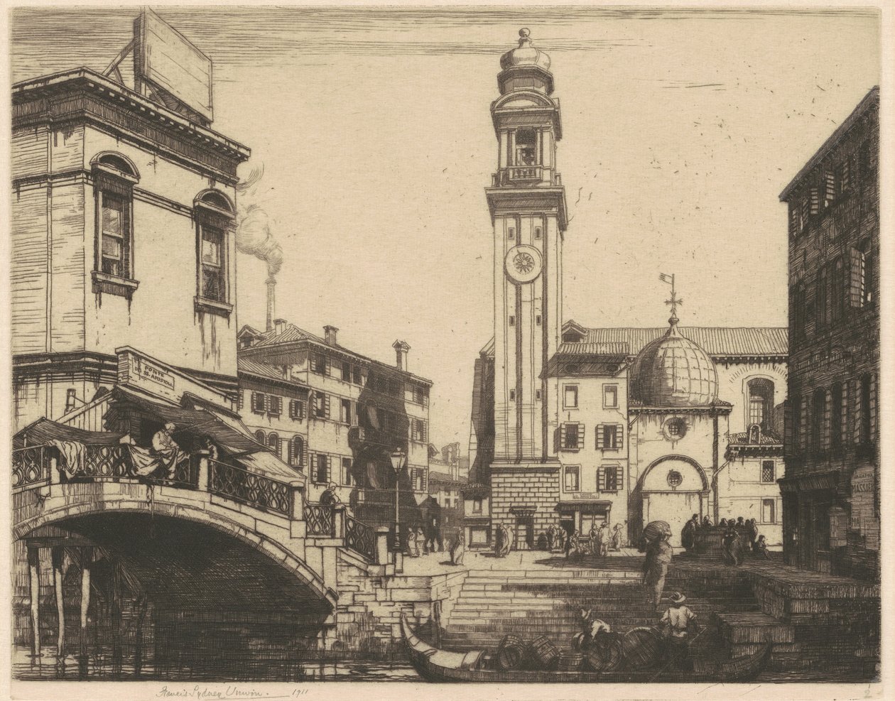 S.S. Apostoli, Venedig von Francis Sydney Unwin